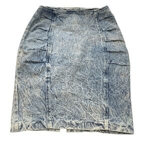 VINTAGE Girls Rampage denim skirt